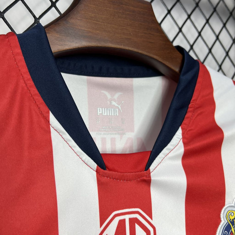 CHIVAS GUADALAJARA I 24/25 CONJUNTO INFANTIL